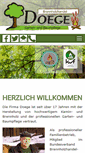 Mobile Screenshot of brennholz-doege.de